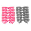 Bison Life Keystone Full Color Pink and Grey Safety Glasses(12-Pack) BL-KSSG1-CLCT-PGY-12